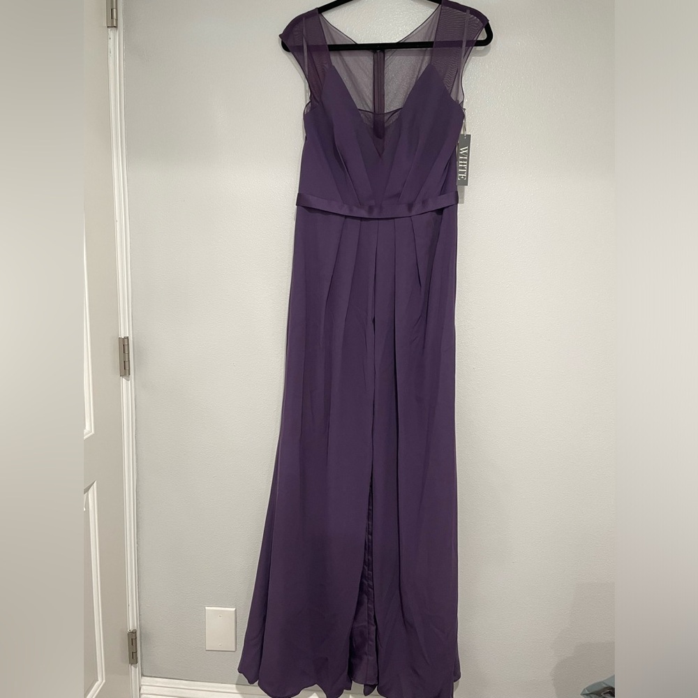 Vera Wang purple special occasion dress